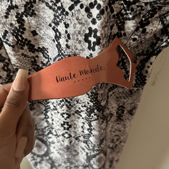 Haute monde snake print dress - Picture 4 of 4